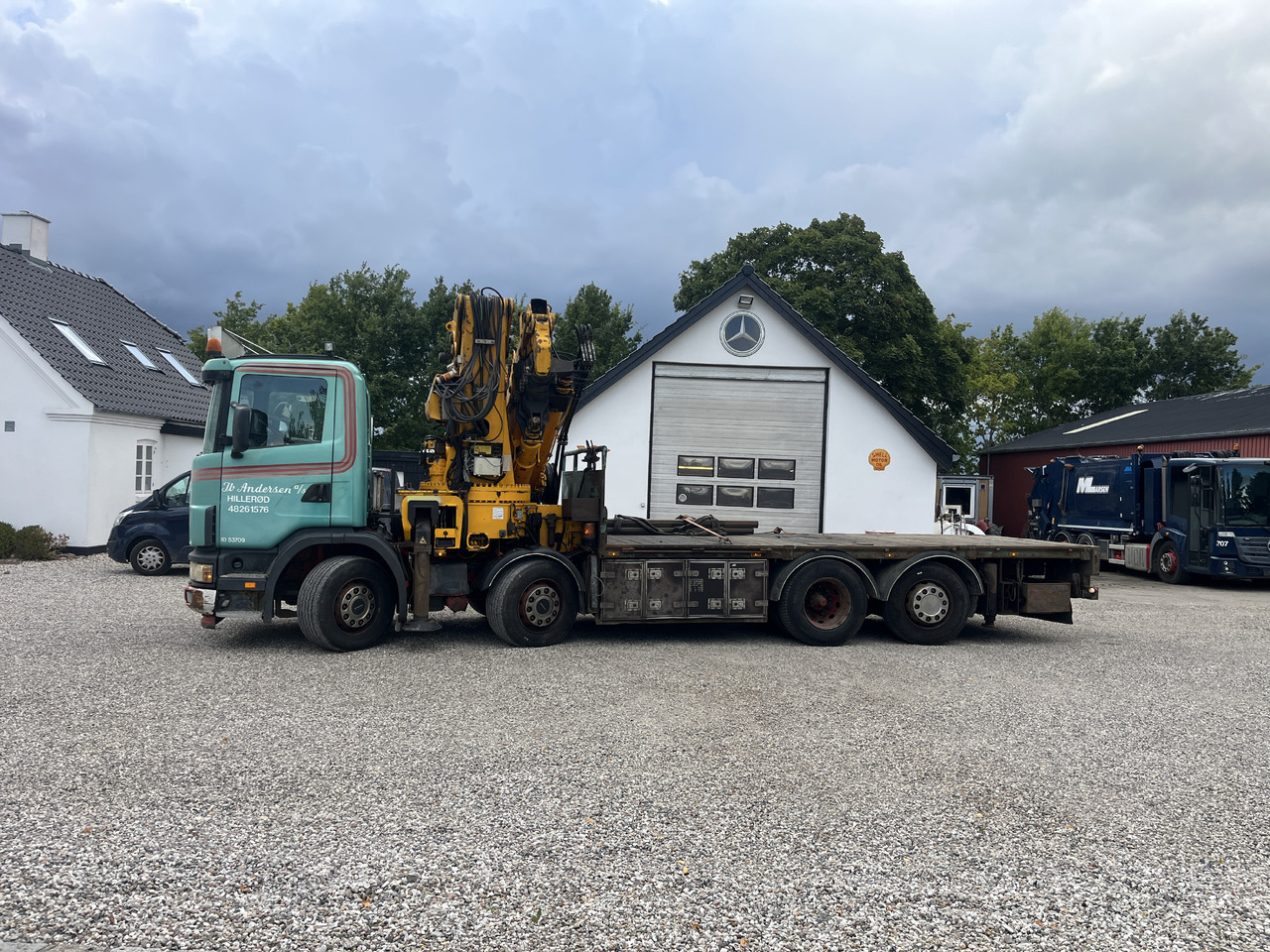 Scania G 124 - شاحنة كرين: صور 1 Scania G 124 - شاحنة كرين: صور 1