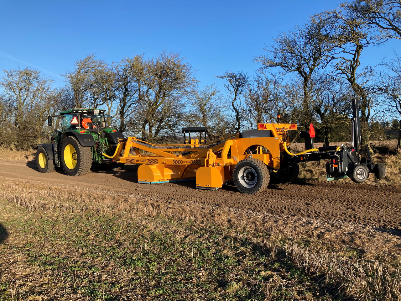آلة تسوية الأرض جديد GST 2550 Gravel road tractor Grader: صور 12