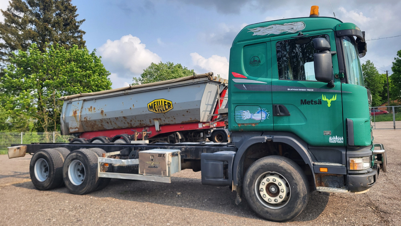الشاسيه شاحنة SCANIA R124 420 6X4: صور 6