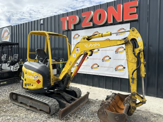 Kubota U27-4 à 19900€ HT - حفارة مصغرة: صور 5 Kubota U27-4 à 19900€ HT - حفارة مصغرة: صور 5