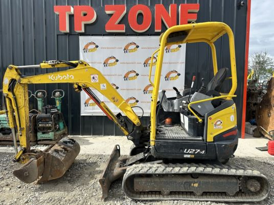Kubota U27-4 à 19900€ HT - حفارة مصغرة: صور 4 Kubota U27-4 à 19900€ HT - حفارة مصغرة: صور 4