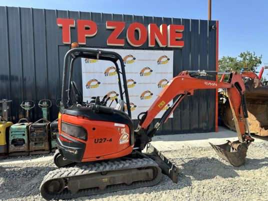 Kubota U27-4 à 20500 € HT - حفارة مصغرة: صور 1 Kubota U27-4 à 20500 € HT - حفارة مصغرة: صور 1