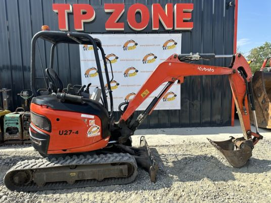 Kubota U27-4 à 20500 € HT - حفارة مصغرة: صور 3 Kubota U27-4 à 20500 € HT - حفارة مصغرة: صور 3