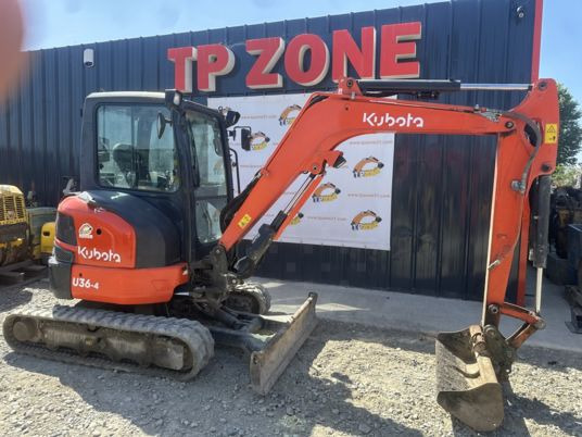 Kubota U36-4 Cabine à 28500 € HT - حفارة مصغرة: صور 3 Kubota U36-4 Cabine à 28500 € HT - حفارة مصغرة: صور 3