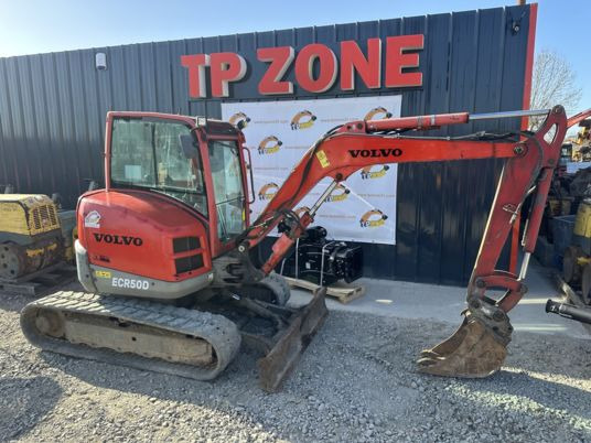 Volvo ECR50 D à 25900 euros HT - حفارة مصغرة: صور 1 Volvo ECR50 D à 25900 euros HT - حفارة مصغرة: صور 1