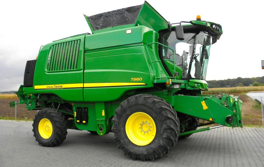 John Deere T660 2014 Rok, heder 7,6m, 2700 mtg na silniku, Najbogatsza Wersja, Nie Malowany, Stan Idealny - حصادة شاملة: صور 2 John Deere T660 2014 Rok, heder 7,6m, 2700 mtg na silniku, Najbogatsza Wersja, Nie Malowany, Stan Idealny - حصادة شاملة: صور 2