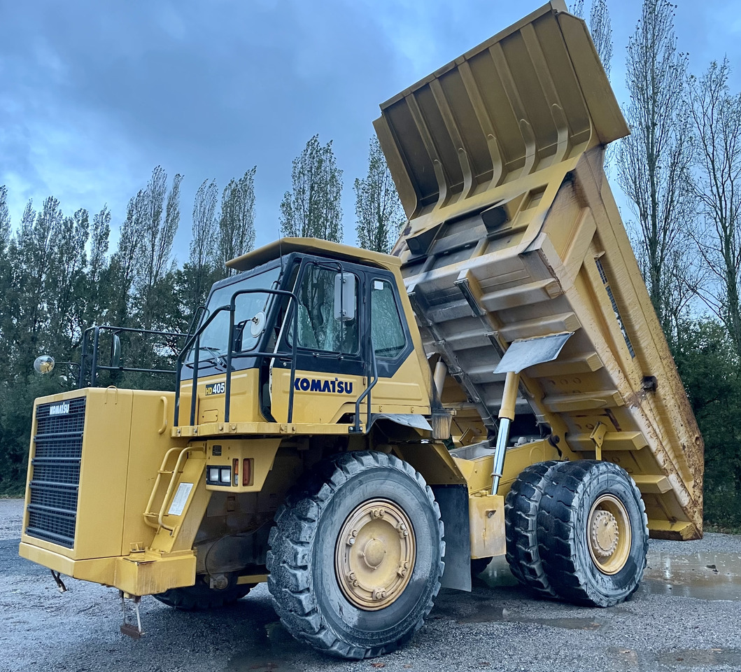 KOMATSU Hd405-6 - شاحنة قلابة للمحاجر: صور 1 KOMATSU Hd405-6 - شاحنة قلابة للمحاجر: صور 1