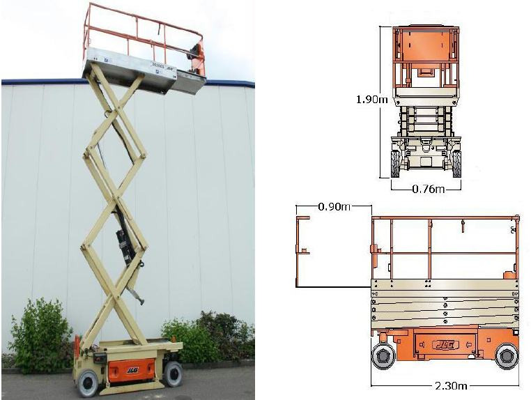 JLG 3246 - رافعات مقصية: صور 1 JLG 3246 - رافعات مقصية: صور 1