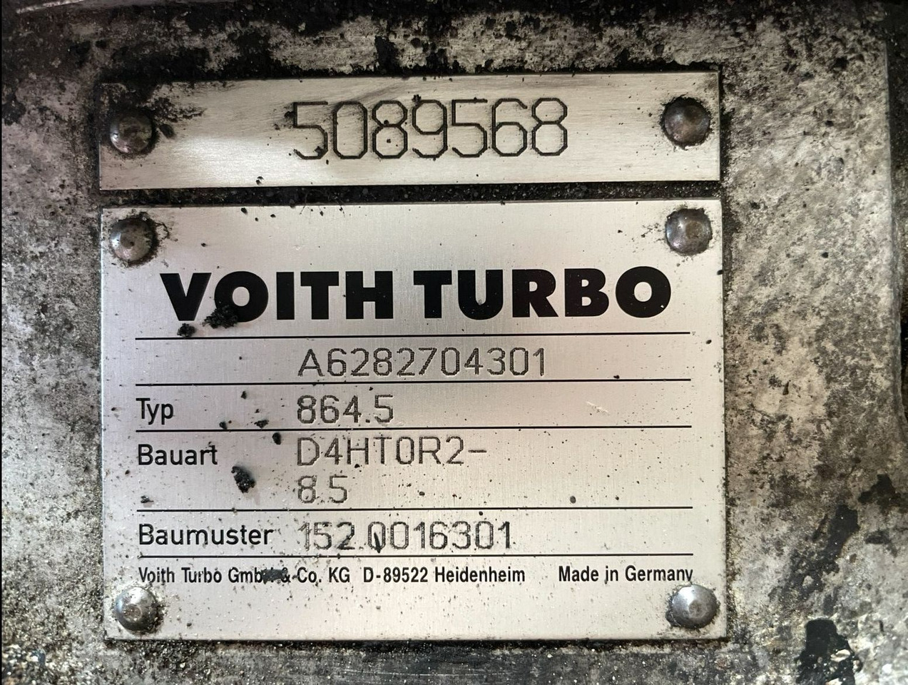 Voith Mercedes Citaro Voith Getriebe 864.5 D4HT0R2-8,5 A6282704301 152.0016301 5 - علبة التروس و قطع الغيار - حافلة: صور 3 Voith Mercedes Citaro Voith Getriebe 864.5 D4HT0R2-8,5 A6282704301 152.0016301 5 - علبة التروس و قطع الغيار - حافلة: صور 3