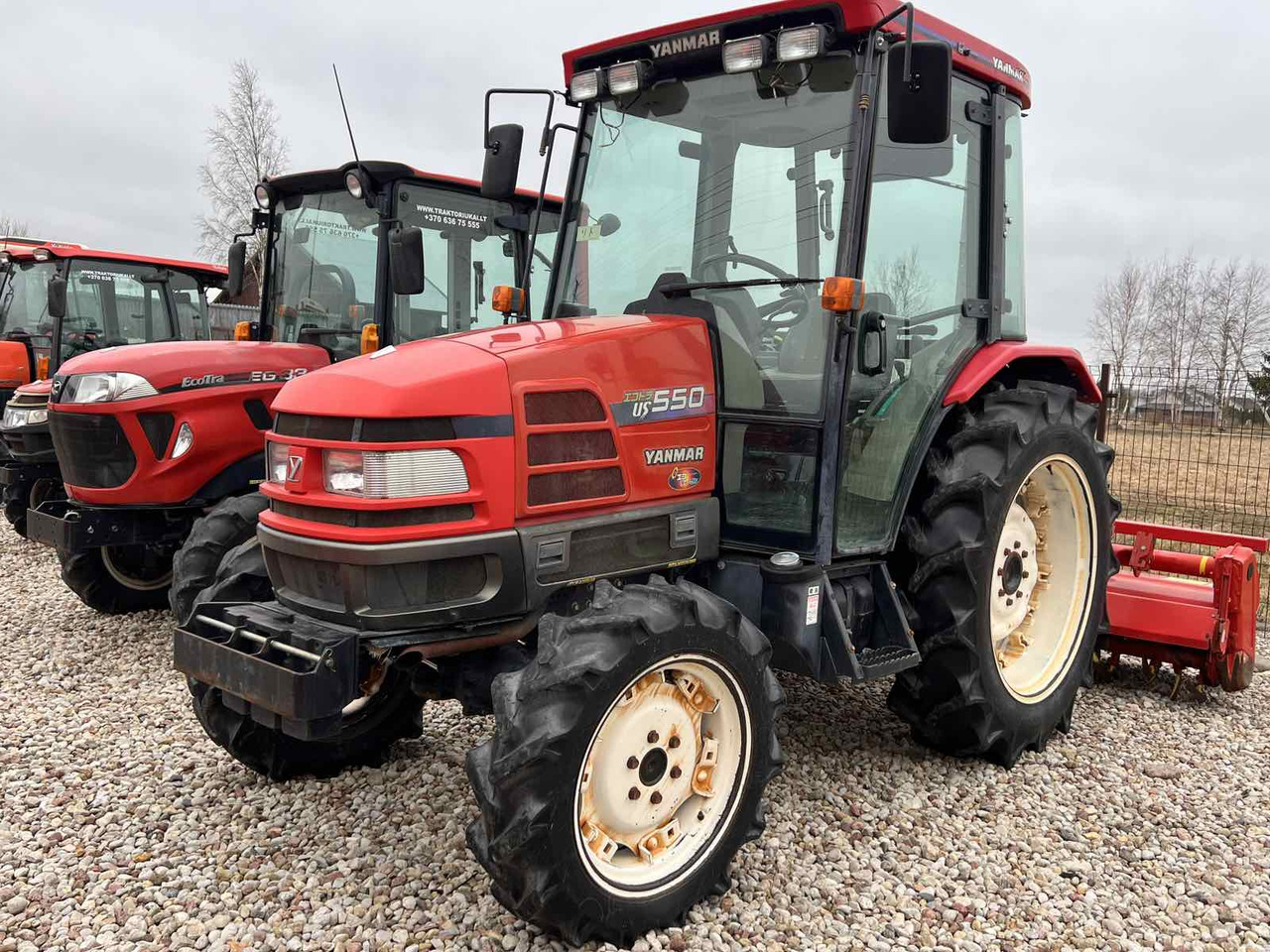 Yanmar US550 - جرار صغير: صور 1 Yanmar US550 - جرار صغير: صور 1
