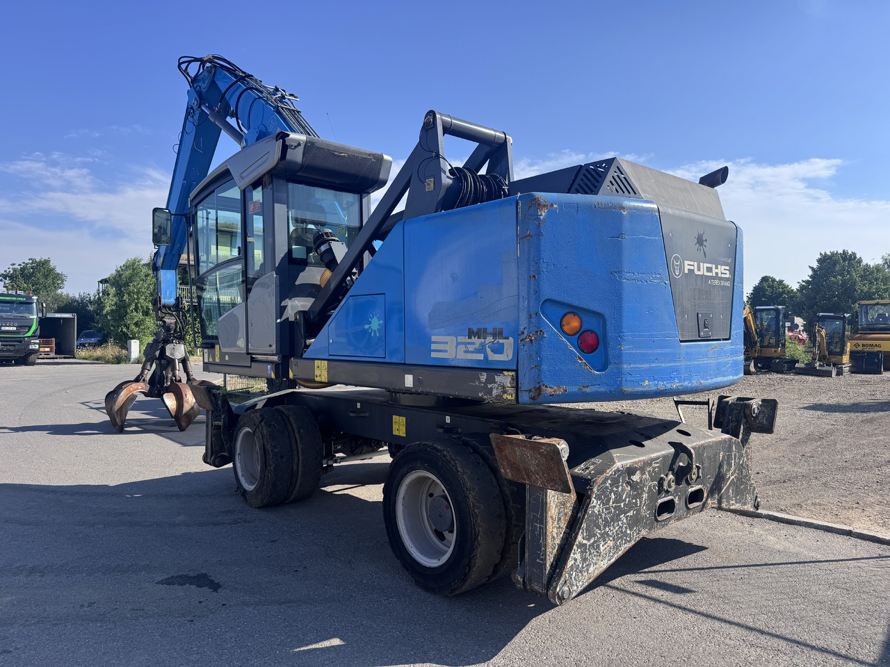 FUCHS MHL 320 F - حفارة النقل والشحن: صور 3 FUCHS MHL 320 F - حفارة النقل والشحن: صور 3