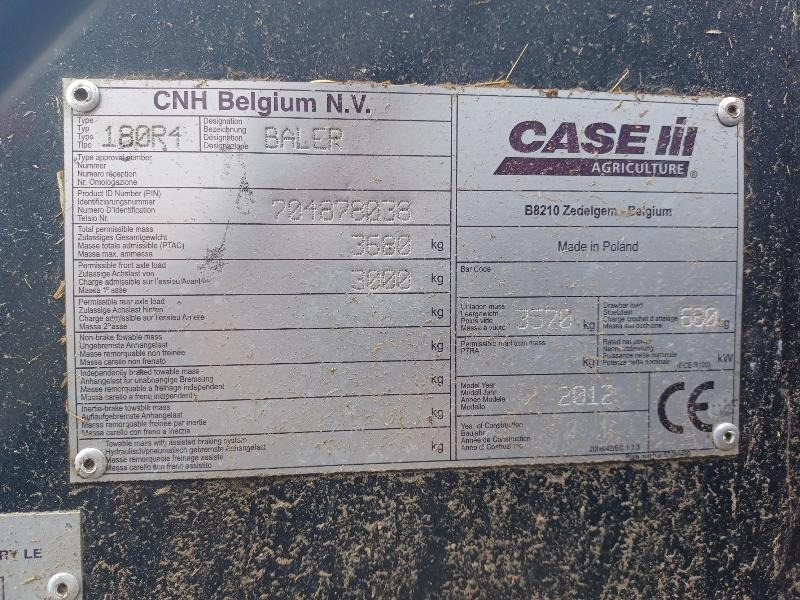 CASE-IH RB464 - مكبس القش الدائري: صور 5 CASE-IH RB464 - مكبس القش الدائري: صور 5