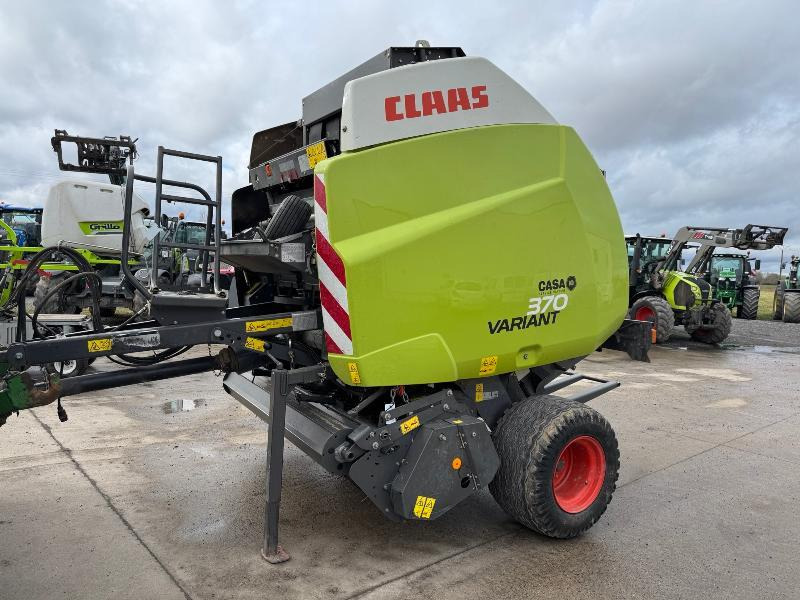 CLAAS VARIANT 370 - مكبس القش الدائري: صور 1 CLAAS VARIANT 370 - مكبس القش الدائري: صور 1