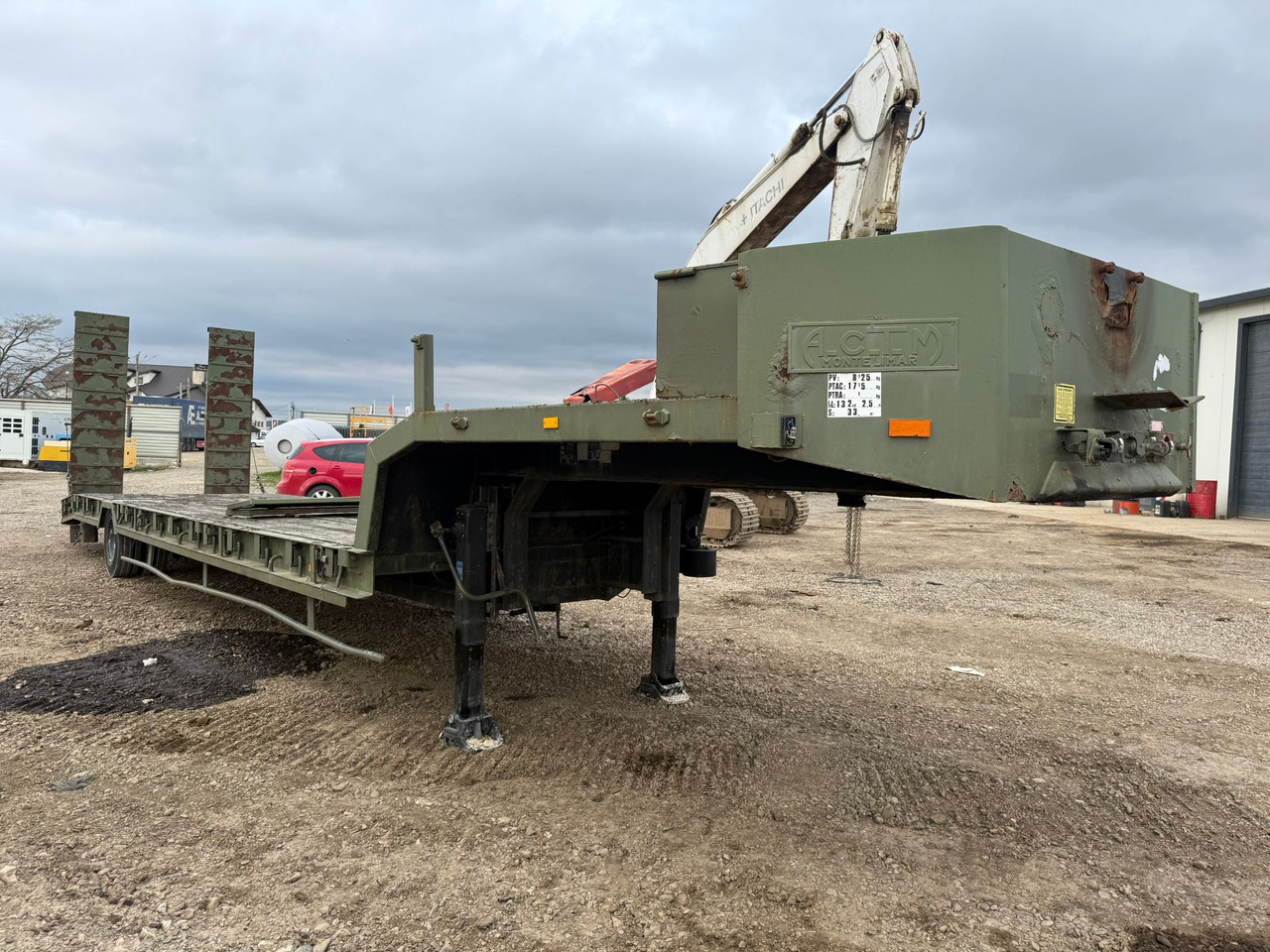 ACTM S2015 TRAILER - عربة مسطحة منخفضة نصف مقطورة: صور 1 ACTM S2015 TRAILER - عربة مسطحة منخفضة نصف مقطورة: صور 1