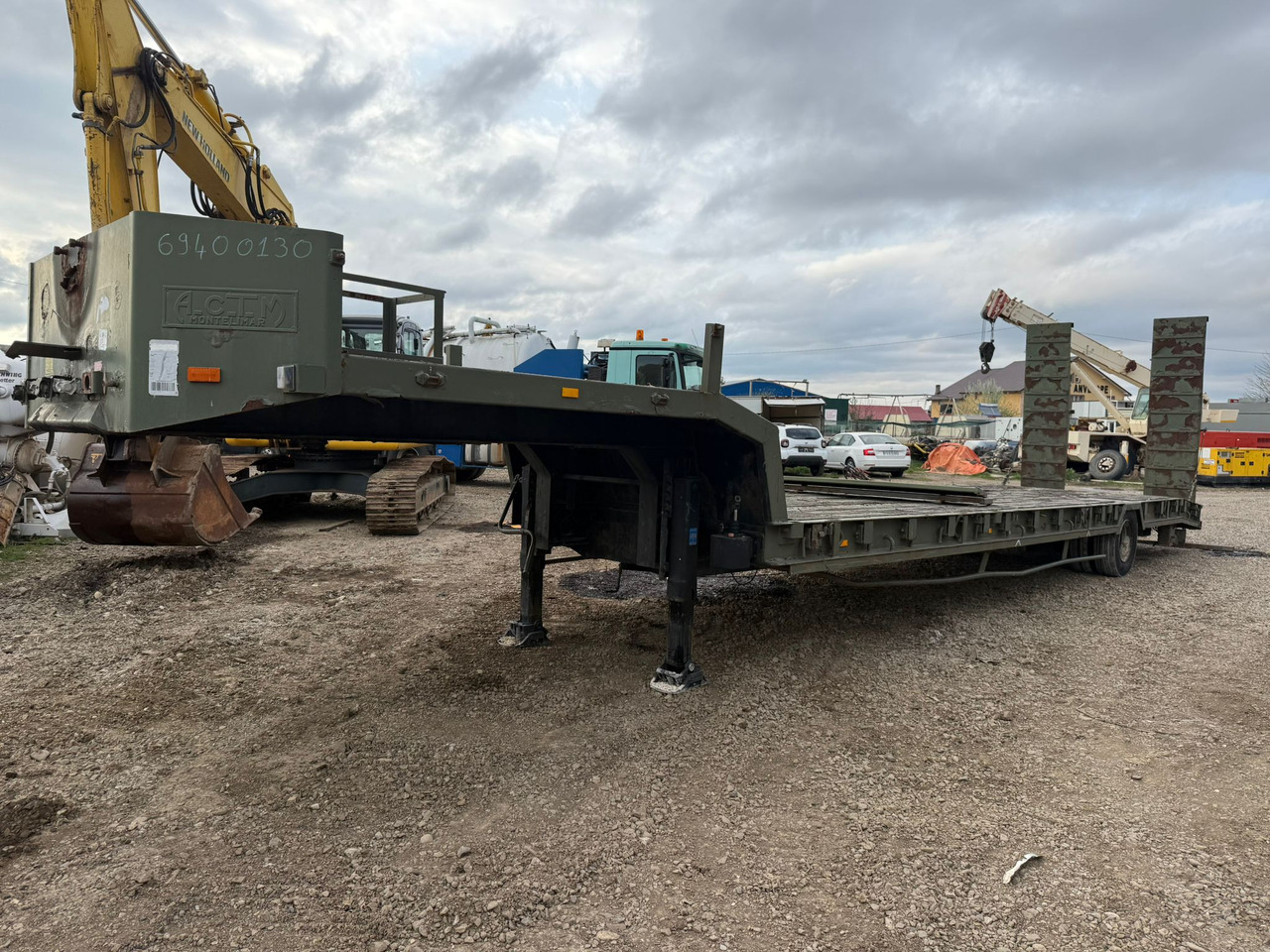 ACTM S2015 TRAILER - عربة مسطحة منخفضة نصف مقطورة: صور 2 ACTM S2015 TRAILER - عربة مسطحة منخفضة نصف مقطورة: صور 2