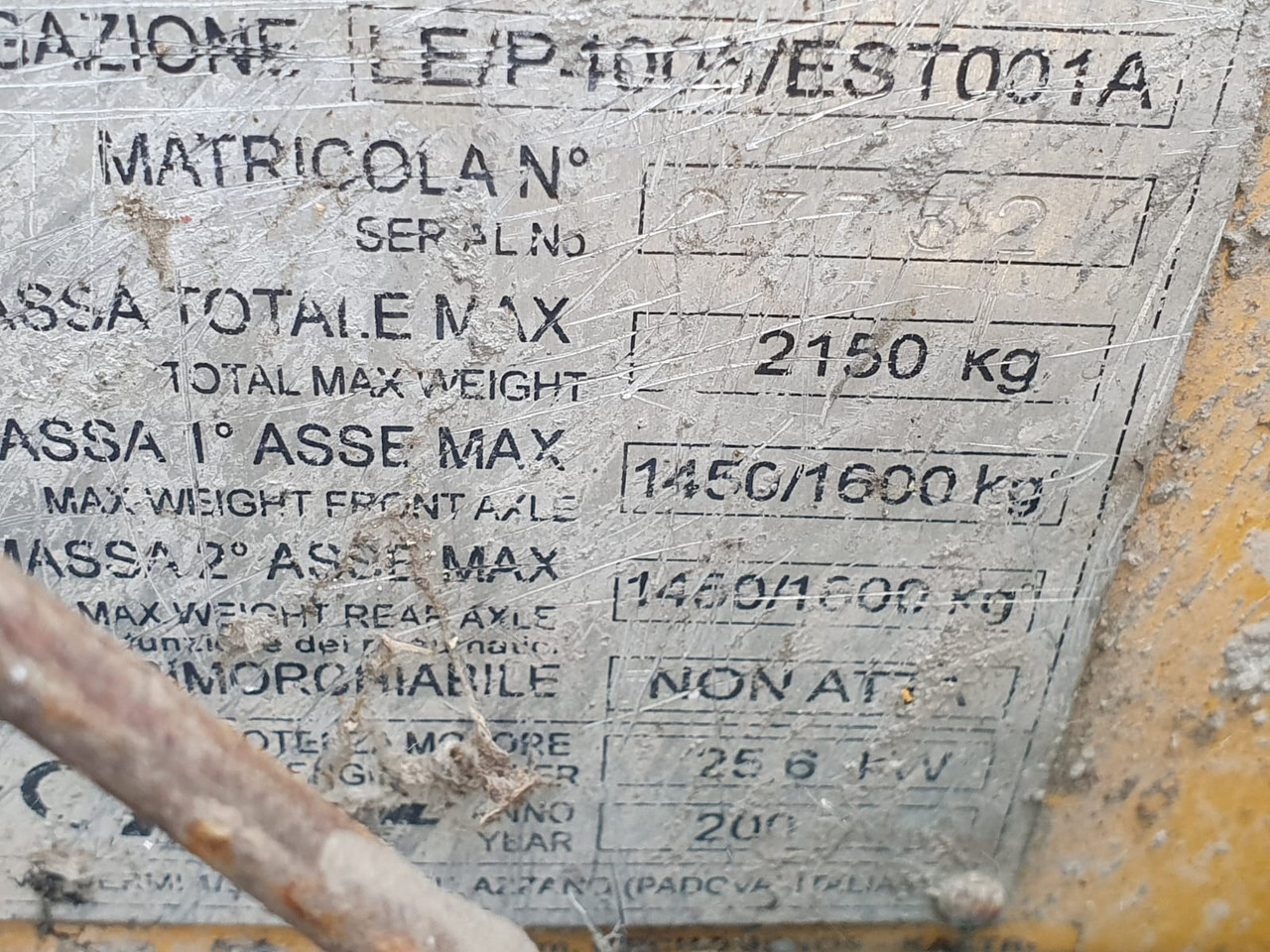 تأجير  Bobcat SKID TYRE FRONT LOADER RAM ITALY Bobcat SKID TYRE FRONT LOADER RAM ITALY: صور 16
