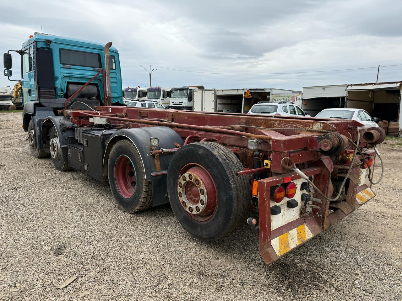 شاحنة - نظام الكابلات MAN TGA 440 8X2 CAR CHASSIS: صور 11