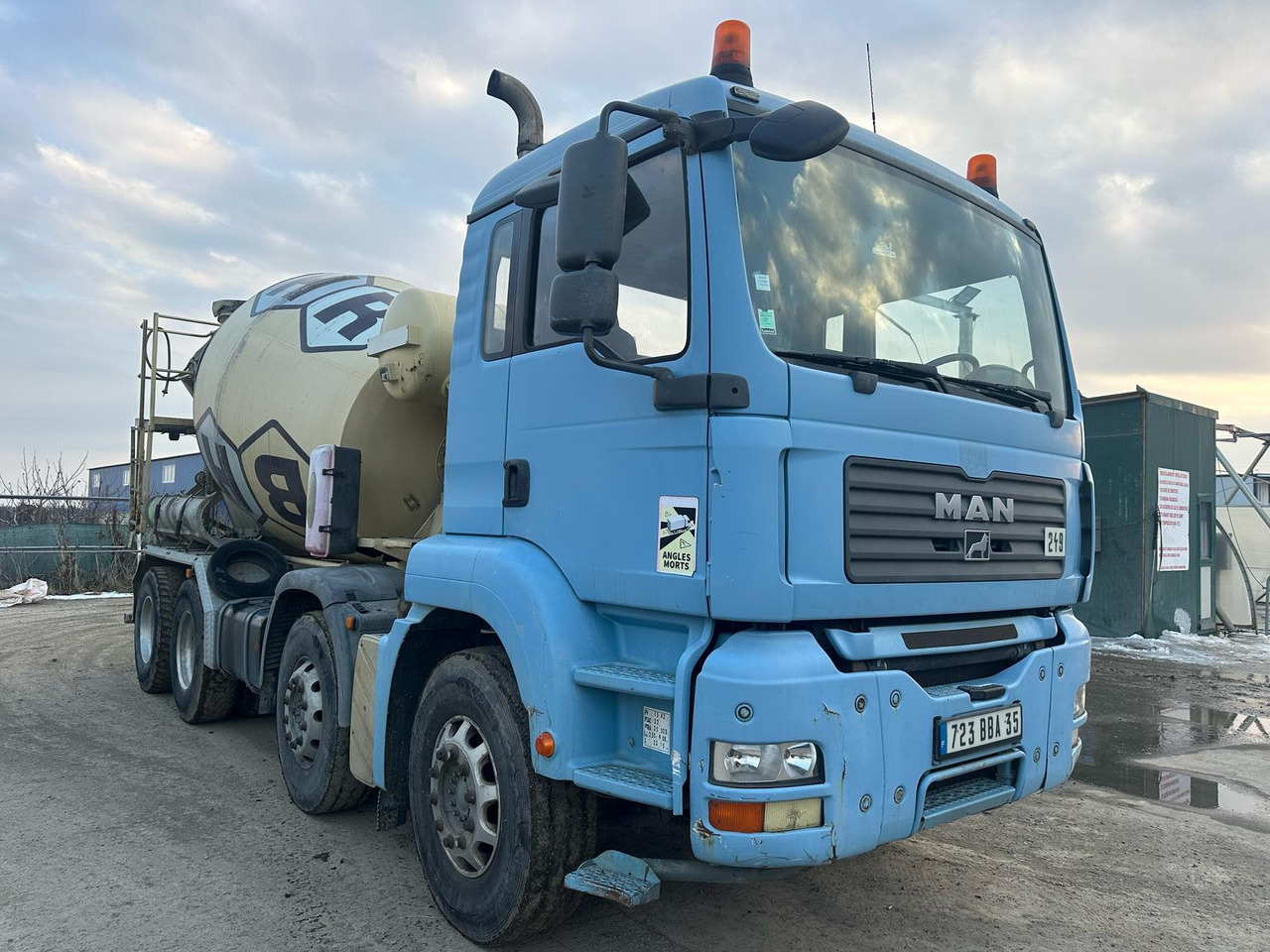 MAN TGA Concrete Mixer - شاحنة خلاطة خرسانة: صور 1 MAN TGA Concrete Mixer - شاحنة خلاطة خرسانة: صور 1