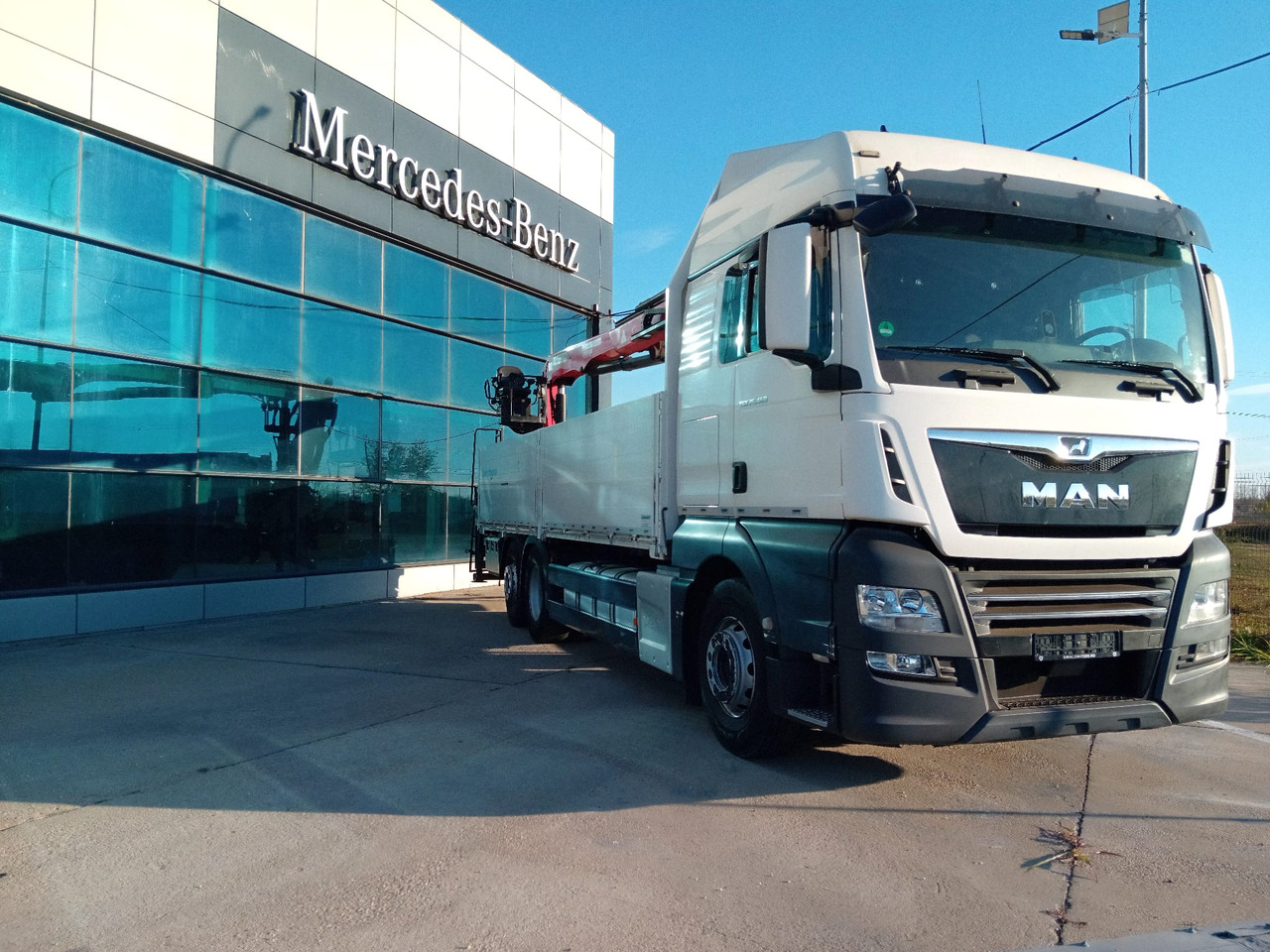 MAN TGX 26.460 6×2, Palfinger Crane PK 18001L - شاحنات مسطحة, شاحنة كرين: صور 1 MAN TGX 26.460 6×2, Palfinger Crane PK 18001L - شاحنات مسطحة, شاحنة كرين: صور 1