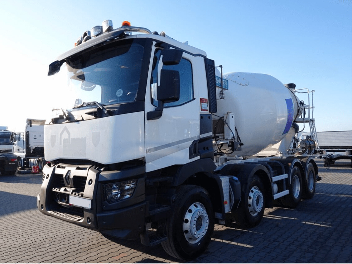 Renault C 430 8×4 Beton Mixer 9m3, TOP !!! - شاحنة خلاطة خرسانة: صور 1 Renault C 430 8×4 Beton Mixer 9m3, TOP !!! - شاحنة خلاطة خرسانة: صور 1