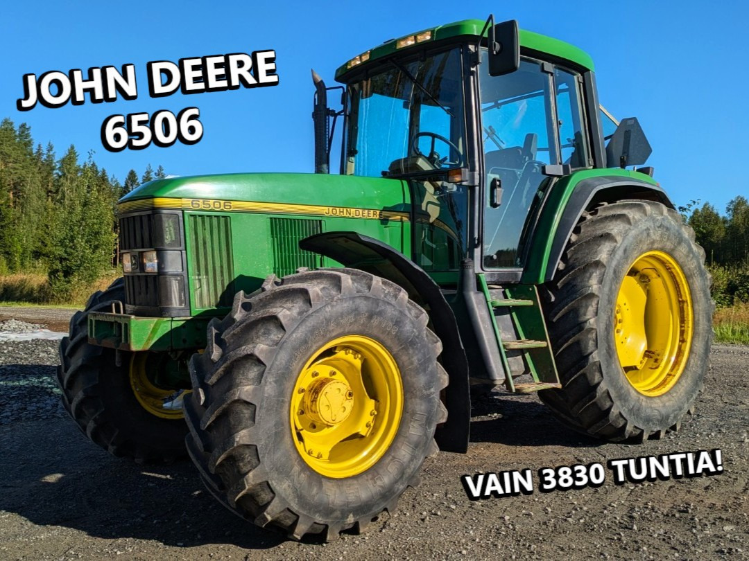 JOHN DEERE 6506, 3800h ajettu, upeakuntoinen kone, katso video! - جرار: صور 1 JOHN DEERE 6506, 3800h ajettu, upeakuntoinen kone, katso video! - جرار: صور 1
