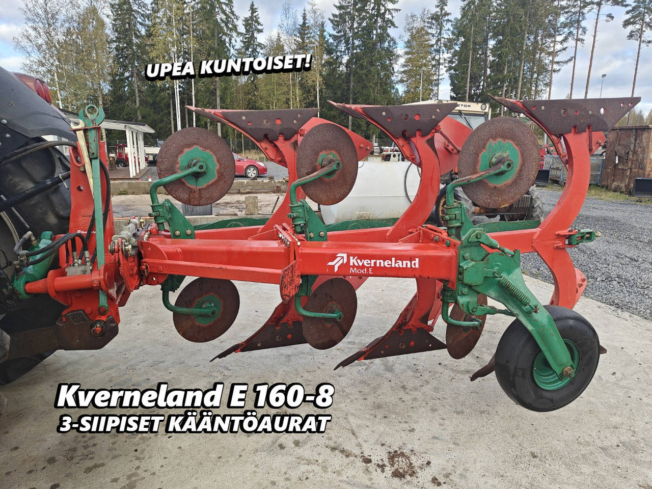 KVERNELAND E 160-8 - 3-siipinen paluuaura - محراث: صور 1 KVERNELAND E 160-8 - 3-siipinen paluuaura - محراث: صور 1