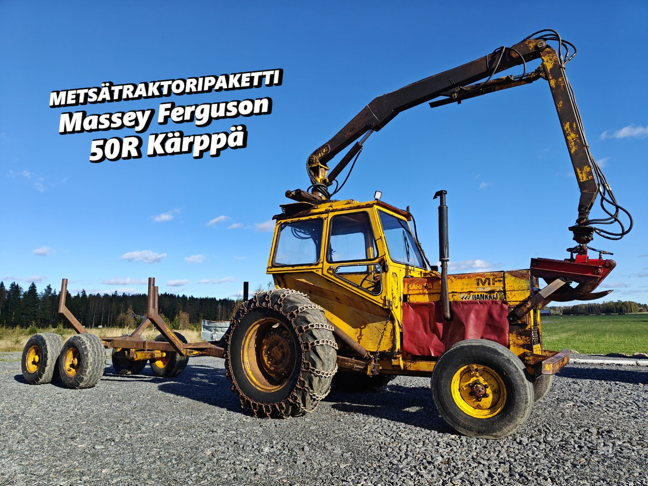 MASSEY FERGUSON 50R Kärppä - Metsätraktoripaketti - جرار: صور 1 MASSEY FERGUSON 50R Kärppä - Metsätraktoripaketti - جرار: صور 1