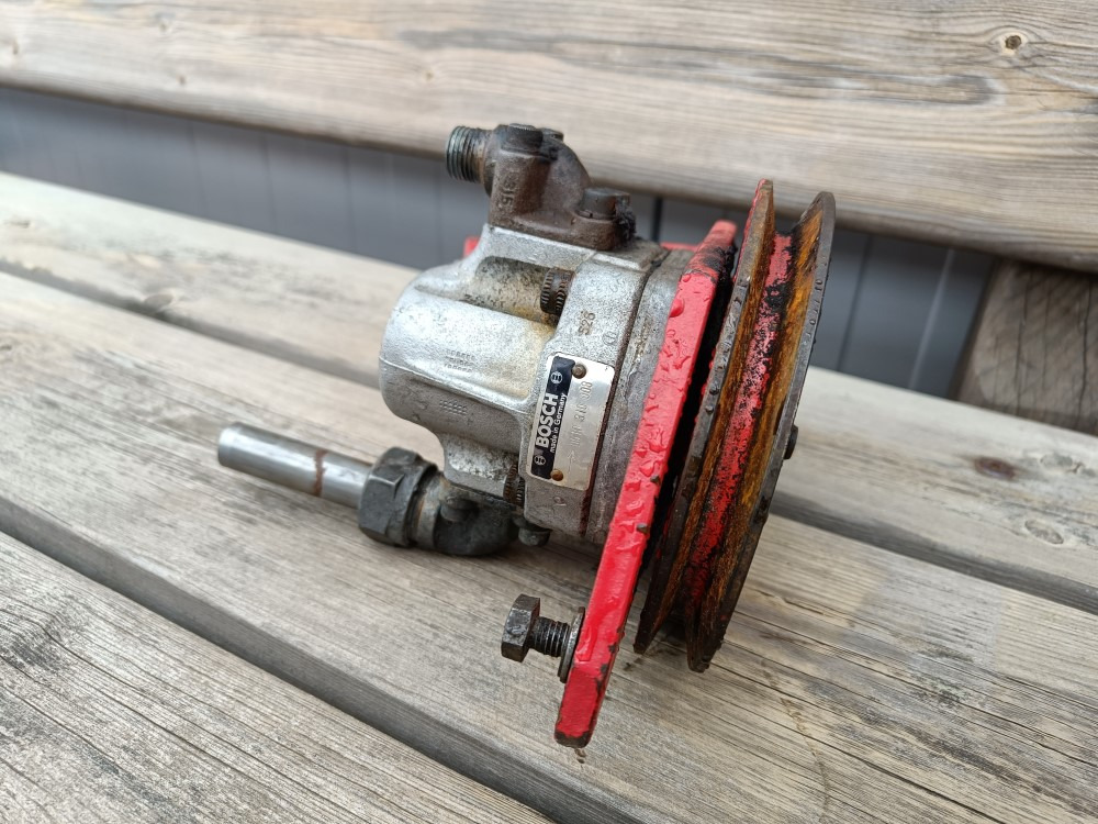 حصادة شاملة Sampo 410 hydrauliikkapumppu: صور 7