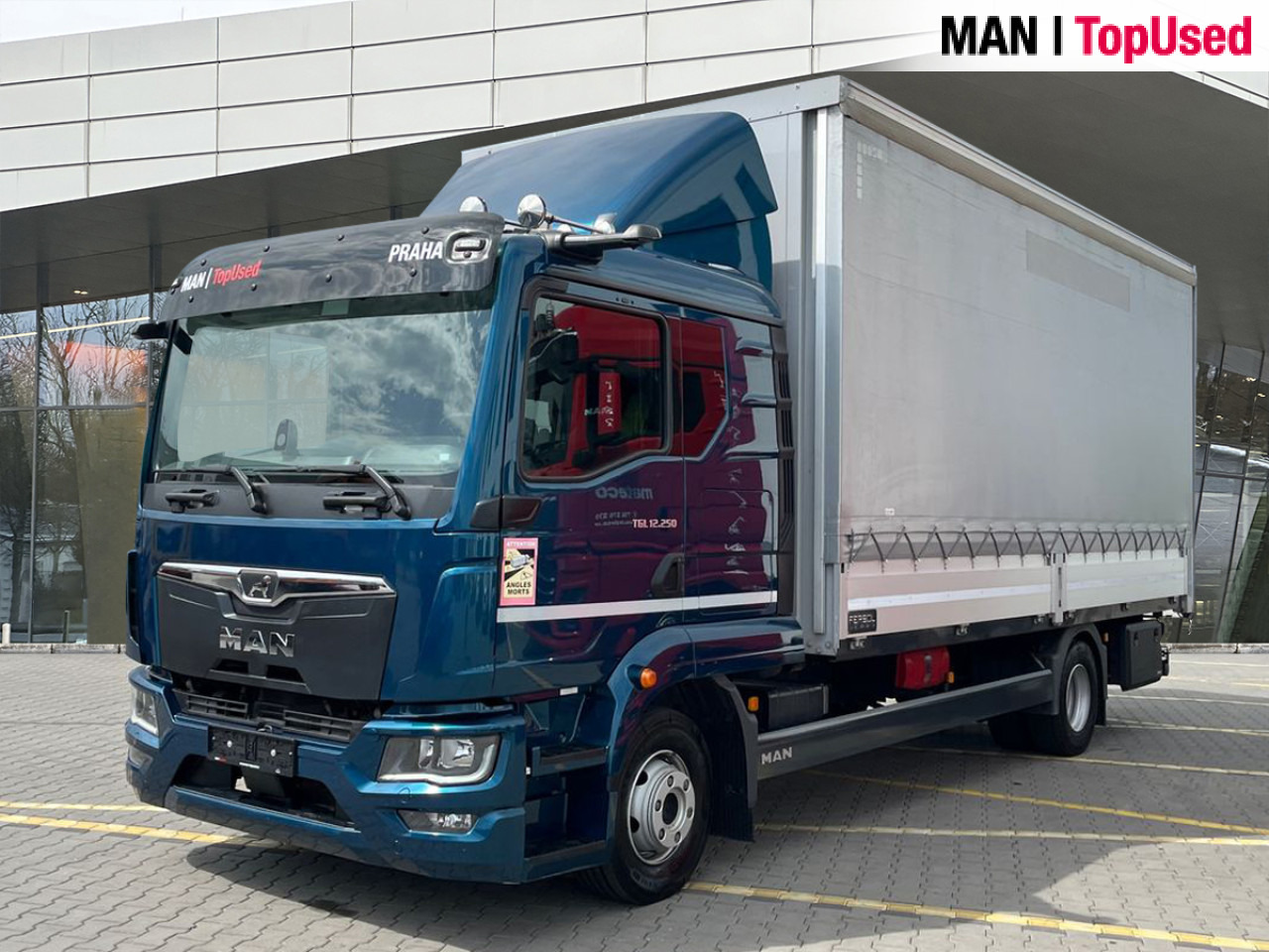 بصندوق مغلق شاحنة MAN TGL 12.250 4x2 BL CH: صور 8