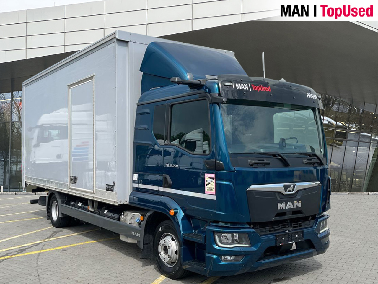 بصندوق مغلق شاحنة MAN TGL 12.250 4x2 BL CH: صور 10