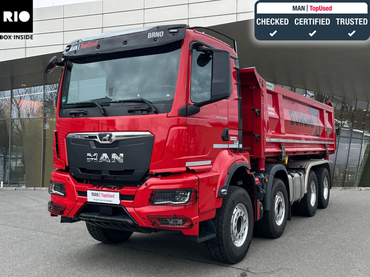 MAN TGS 35.480 8x4 BB CH WARRANTY 4/2027 Euro6 Klima - قلابات: صور 1 MAN TGS 35.480 8x4 BB CH WARRANTY 4/2027 Euro6 Klima - قلابات: صور 1