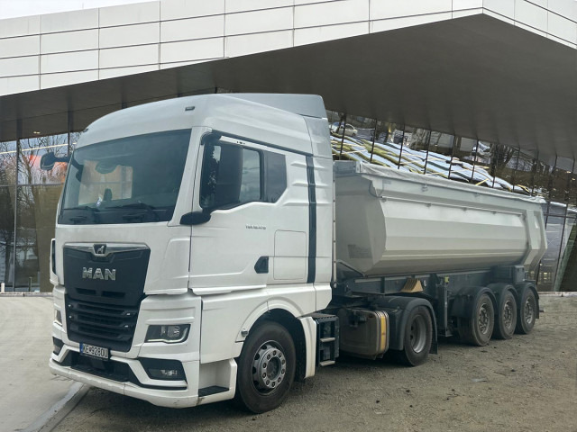 MAN TGX 18.470 4x2 BL SA hydraulika + Schwarzmüller - شاحنة جرار: صور 1 MAN TGX 18.470 4x2 BL SA hydraulika + Schwarzmüller - شاحنة جرار: صور 1