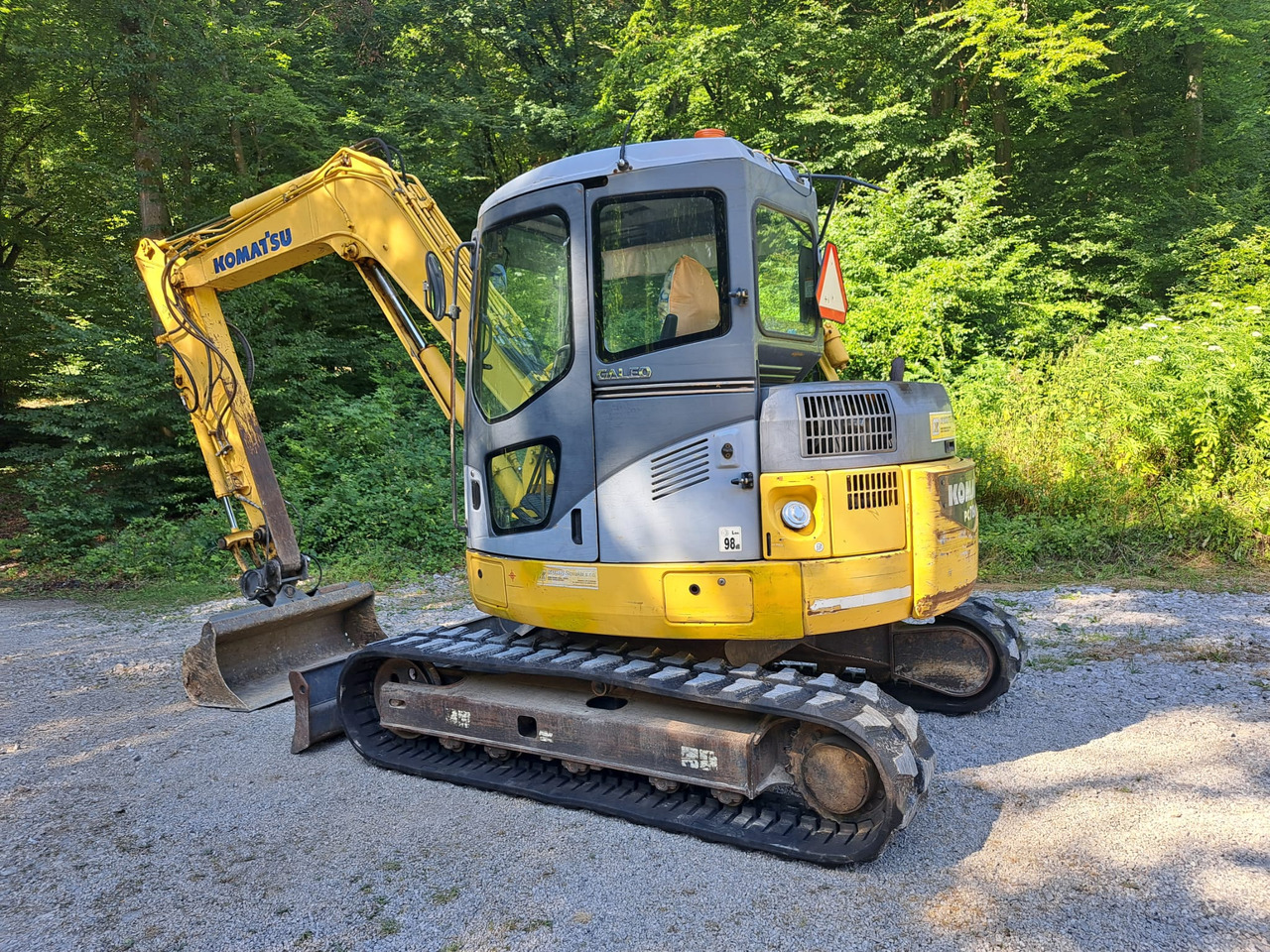 حفارات زحافة KOMATSU PC 78 new tracks: صور 1