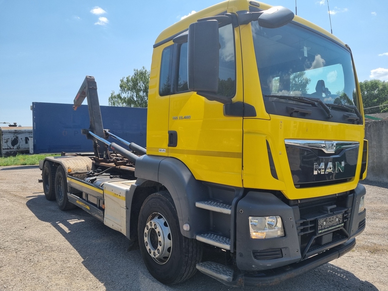MAN TGS 33.480 6x4 ABROLLKIPPER HIAB Multilift 18 T - شاحنة ذات الخطاف: صور 3 MAN TGS 33.480 6x4 ABROLLKIPPER HIAB Multilift 18 T - شاحنة ذات الخطاف: صور 3
