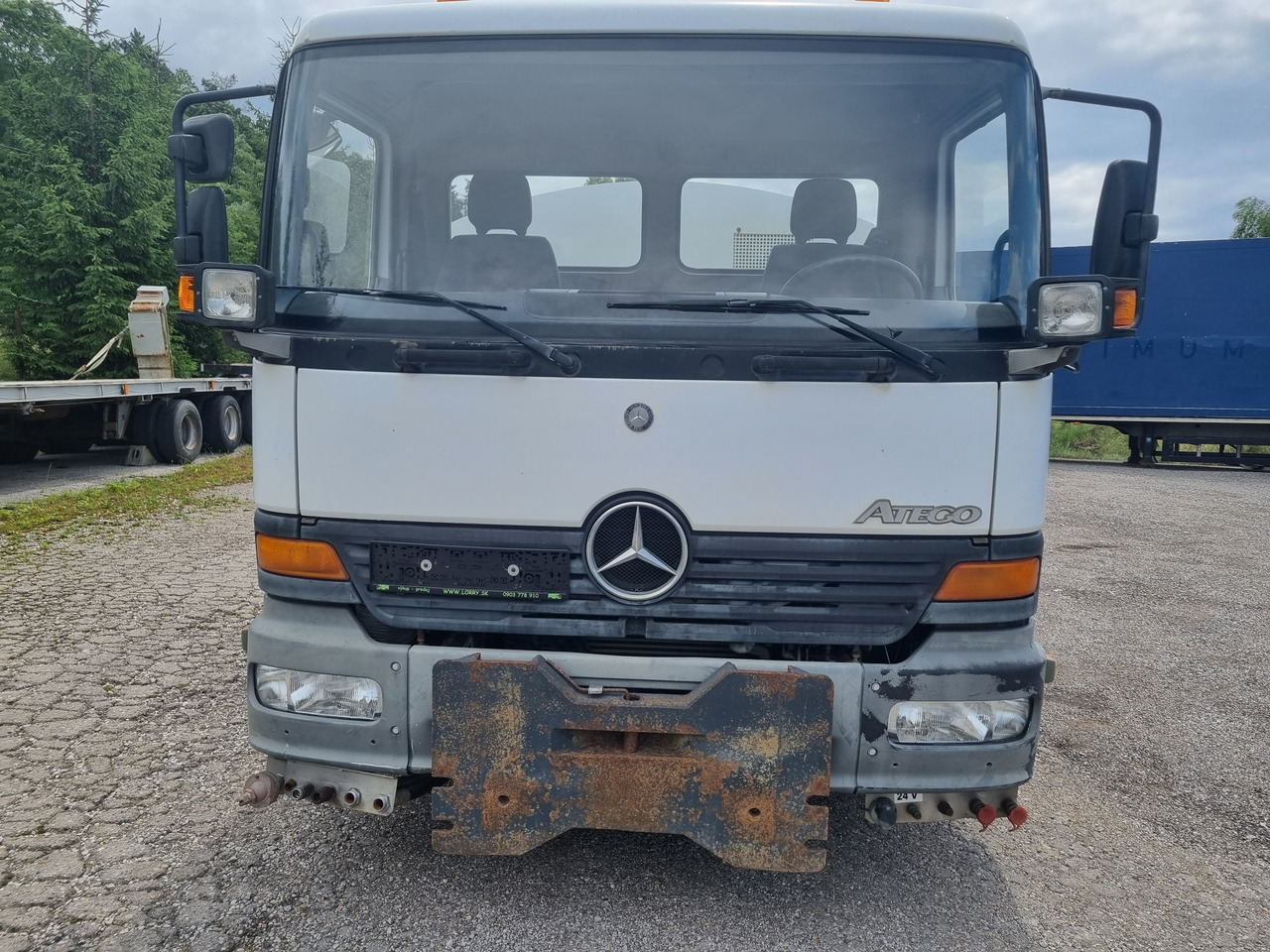 MERCEDES-BENZ ATEGO 1218 water cistern + pressure pump 20 BAR - شاحنة صهريج: صور 2 MERCEDES-BENZ ATEGO 1218 water cistern + pressure pump 20 BAR - شاحنة صهريج: صور 2