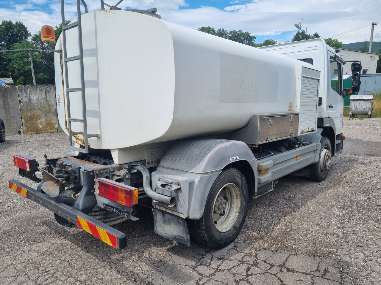 MERCEDES-BENZ ATEGO 1218 water cistern + pressure pump 20 BAR - شاحنة صهريج: صور 4 MERCEDES-BENZ ATEGO 1218 water cistern + pressure pump 20 BAR - شاحنة صهريج: صور 4
