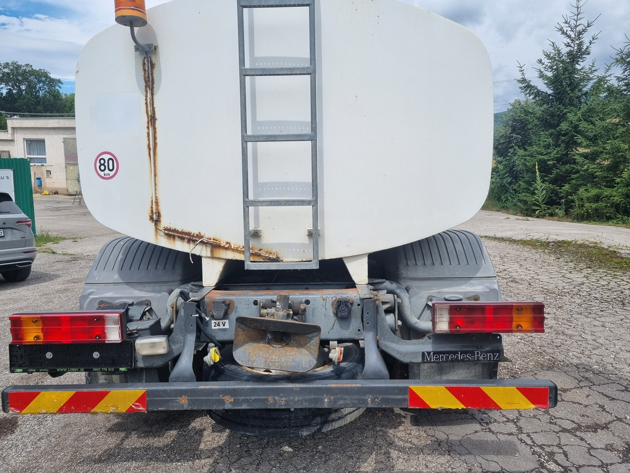 MERCEDES-BENZ ATEGO 1218 water cistern + pressure pump 20 BAR - شاحنة صهريج: صور 5 MERCEDES-BENZ ATEGO 1218 water cistern + pressure pump 20 BAR - شاحنة صهريج: صور 5