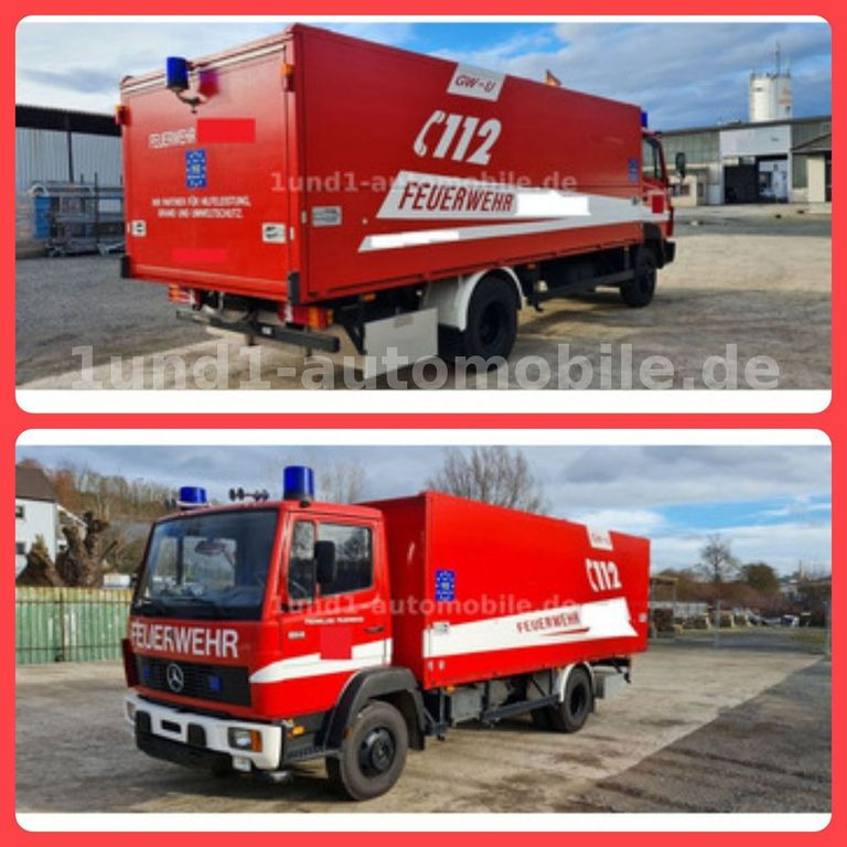 Mercedes-Benz 814 Feuerwehr GWG Edelstahl nur orig. 16.200km 814 Feuerwehr GWG Edelstahl nur orig. 16.200km - المطافئ: صور 1 Mercedes-Benz 814 Feuerwehr GWG Edelstahl nur orig. 16.200km 814 Feuerwehr GWG Edelstahl nur orig. 16.200km - المطافئ: صور 1