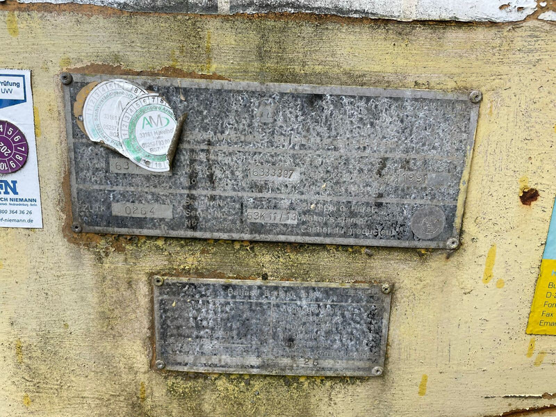 رافعة برجية Liebherr 63K, 1991yom: صور 14 رافعة برجية Liebherr 63K, 1991yom: صور 14