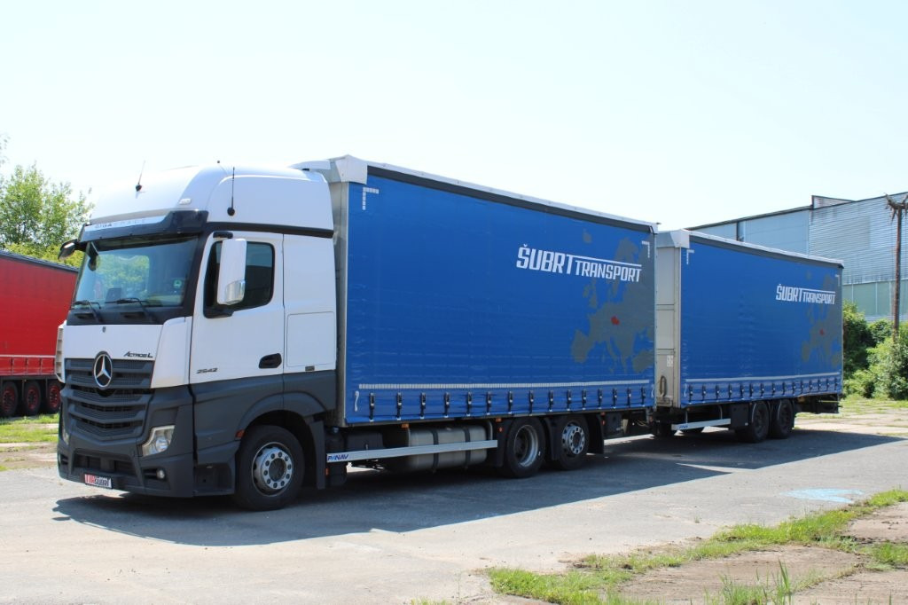 Mercedes-Benz Actros 2542 NAVIGACE + PANAV (8,20m x 2,48m x 3m) - شاحنة ستارة: صور 2 Mercedes-Benz Actros 2542 NAVIGACE + PANAV (8,20m x 2,48m x 3m) - شاحنة ستارة: صور 2