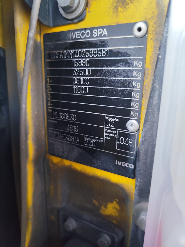 IVECO EUROCARGO 160E30 - الشاسيه شاحنة: صور 2 IVECO EUROCARGO 160E30 - الشاسيه شاحنة: صور 2
