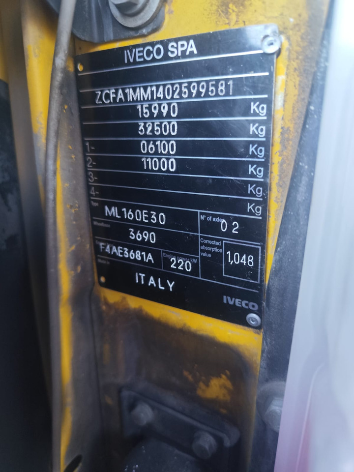 تأجير IVECO EUROCARGO 160E30 IVECO EUROCARGO 160E30: صور 10