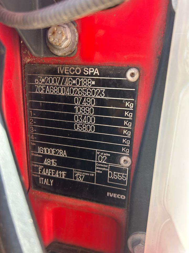 IVECO EUROCARGO 80-190 - الشاسيه شاحنة: صور 2 IVECO EUROCARGO 80-190 - الشاسيه شاحنة: صور 2