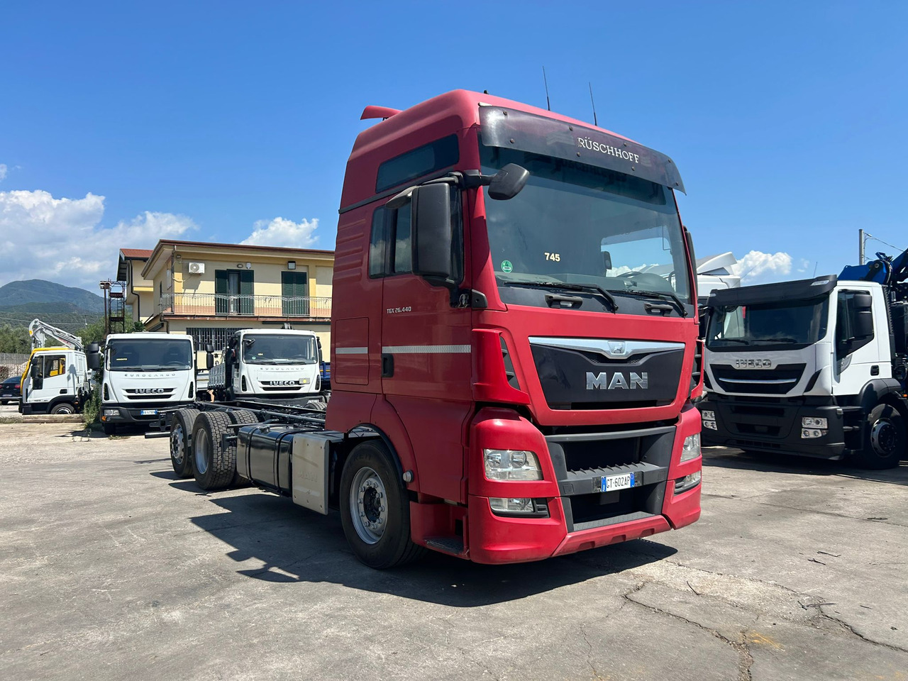 شاحنات مسطحة MAN TGX 26.440: صور 10