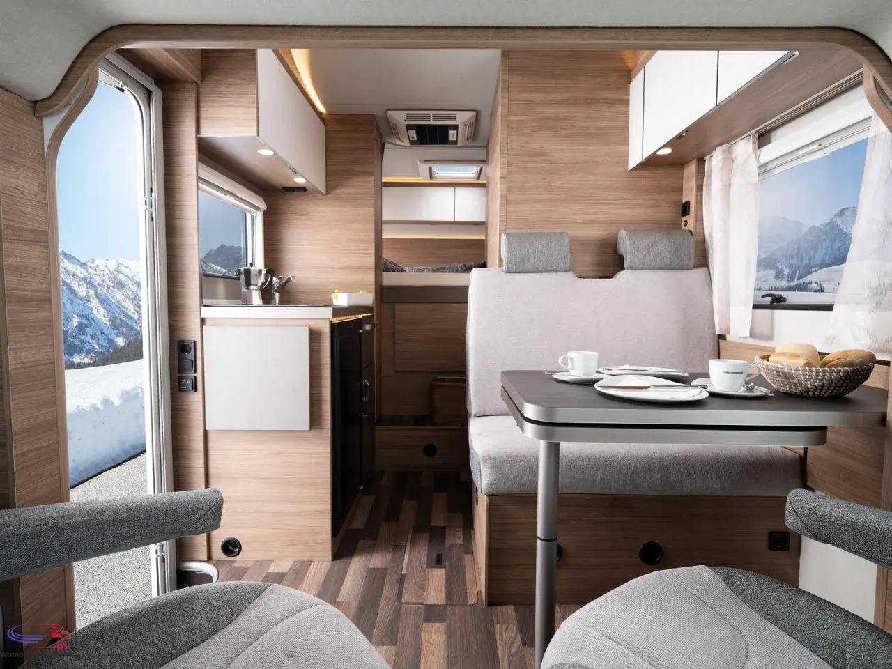 Wohnmobil Weinsberg CaraHome 550 MG - موتر هوم سقف عالي: صور 5 Wohnmobil Weinsberg CaraHome 550 MG - موتر هوم سقف عالي: صور 5