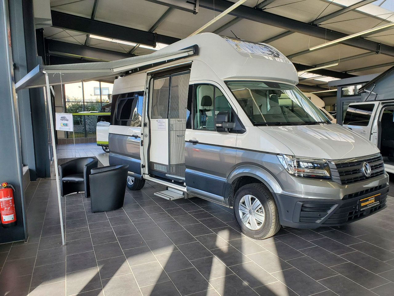 Volkswagen Crafter Grand California 600 Solar Kamer AHK ACC - كرفان فان: صور 1 Volkswagen Crafter Grand California 600 Solar Kamer AHK ACC - كرفان فان: صور 1