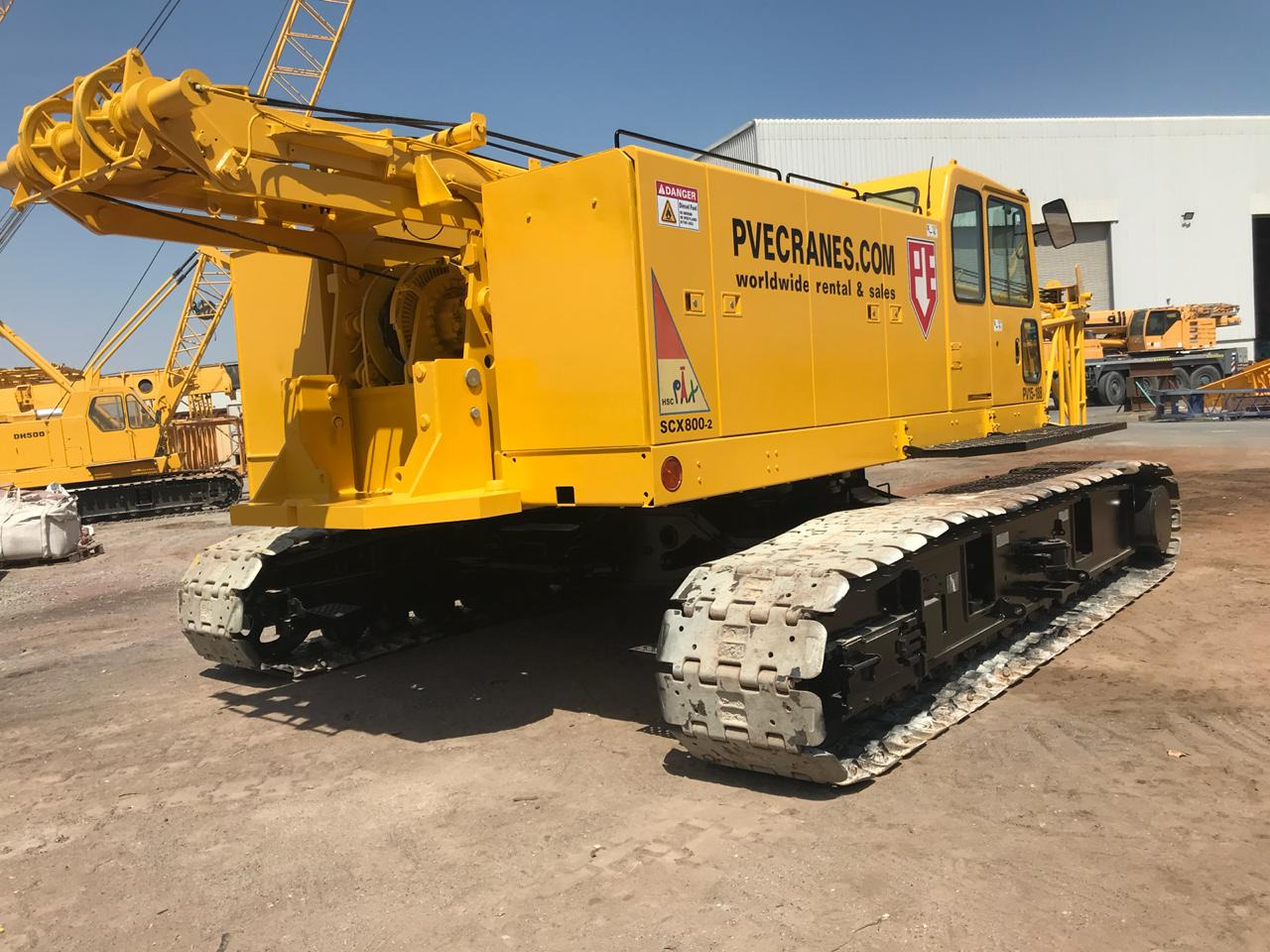 Hitachi-Sumitomo SCX800-2 - رافعة مجنزرة: صور 4 Hitachi-Sumitomo SCX800-2 - رافعة مجنزرة: صور 4