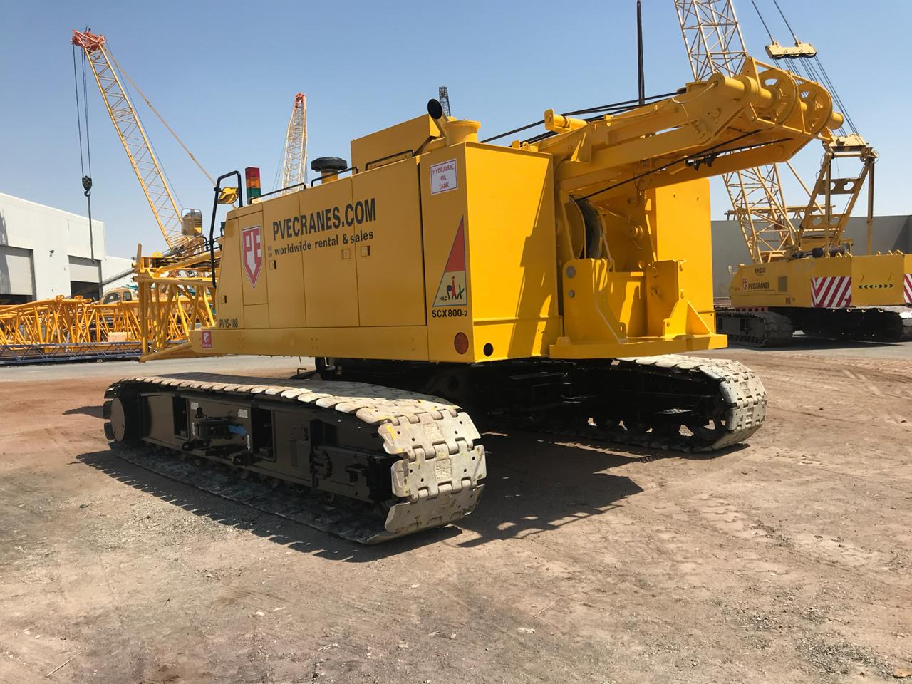 Hitachi-Sumitomo SCX800-2 - رافعة مجنزرة: صور 3 Hitachi-Sumitomo SCX800-2 - رافعة مجنزرة: صور 3