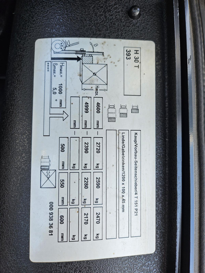 رافعة شوكية تعمل بالغاز LINDE H30T: صور 9