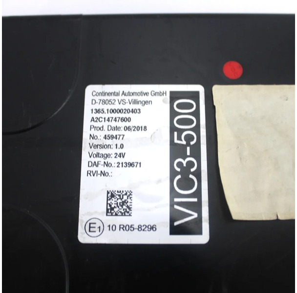 DAF XF106 VIC3 Module 2139671 | 2206308 | 2141289 Euro 6 - كتلة التحكم - شاحنة: صور 2 DAF XF106 VIC3 Module 2139671 | 2206308 | 2141289 Euro 6 - كتلة التحكم - شاحنة: صور 2